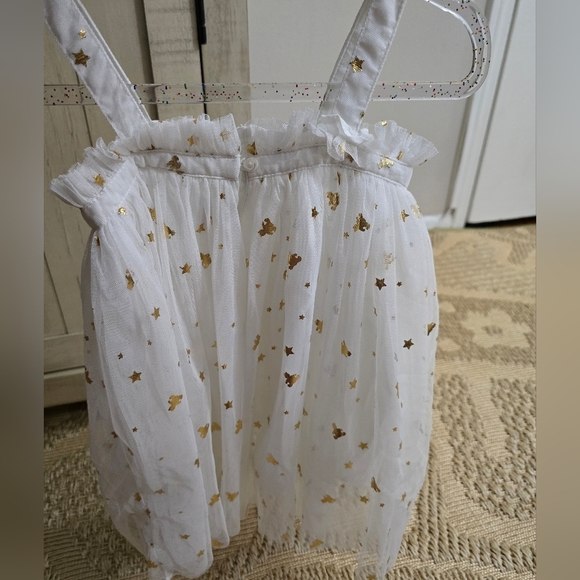 GAP White and Gold Kids Sandals - Picture 4 of 7